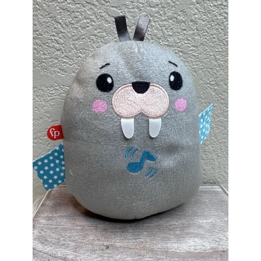 $26 🌙 Fisher Price Chill Vibes Walrus Soother Musical Plush CLEAN WORKS